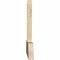 Ekena Millwork Portland Rough Sawn Timber Gable Bracket, Douglas Fir, 72"W x 24"H x 2"D x 6"F, 8/12 Pitch GBW072X24X0206POR00RDF - alternate 2